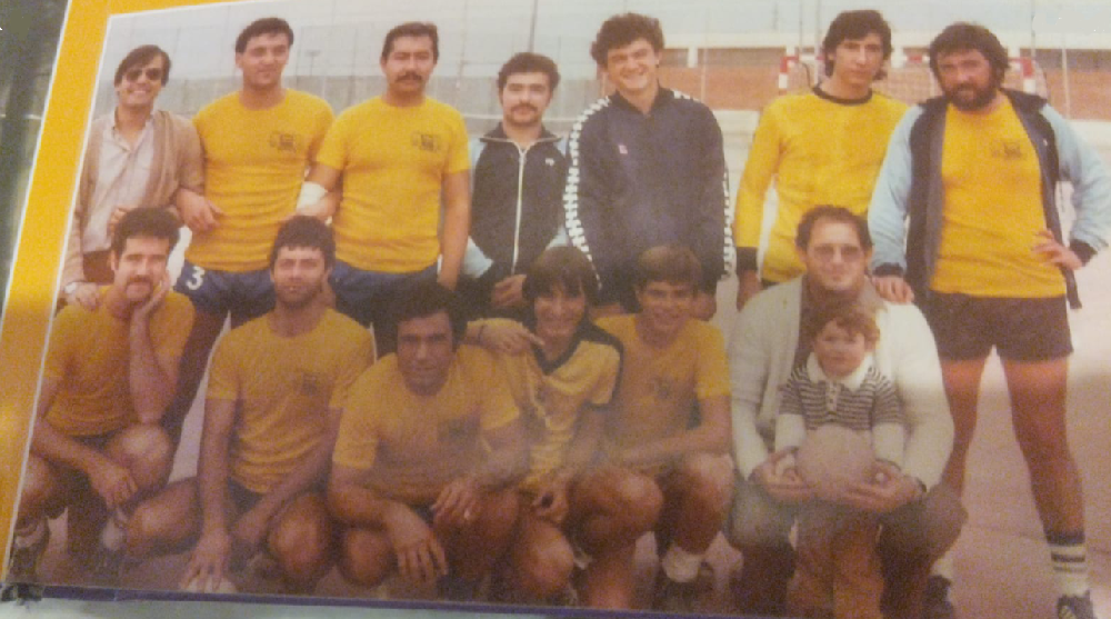 Equip del CH Sueca als anys 70